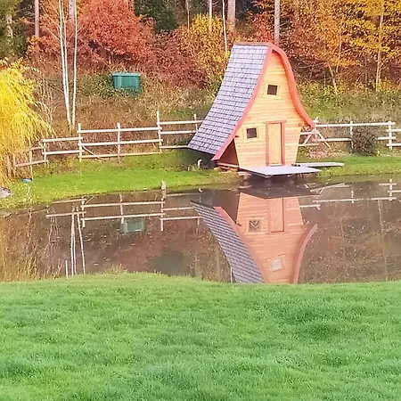 Maison Neuve Et Paisible Avec Etang Prive, Terrasse Et Randonnees Aux Portes Du Pays De Salm - Fr-1-589-635 Prázdninový dům